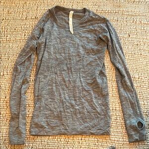 Lululemon Swiftly Tech Grey Long-Sleeve